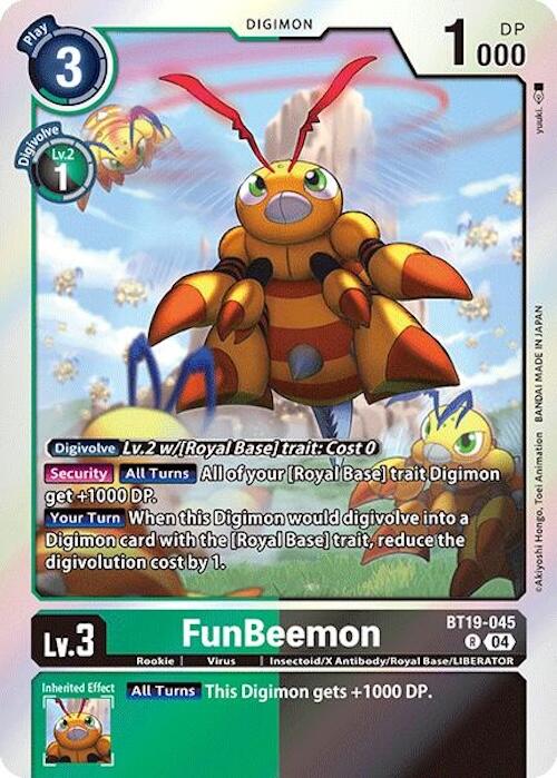FunBeemon [BT19-045] [Release Special Booster Ver.2.0] | Shuffle n Cut Hobbies & Games