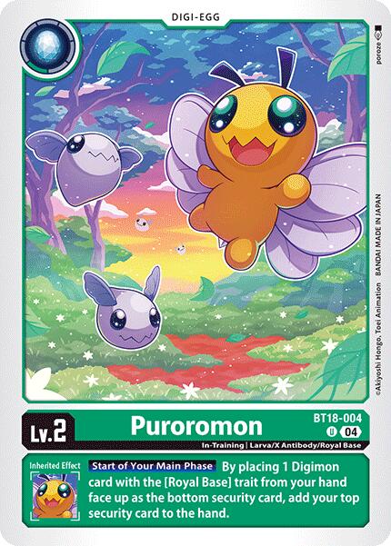Puroromon [BT18-004] [Release Special Booster Ver.2.0] | Shuffle n Cut Hobbies & Games