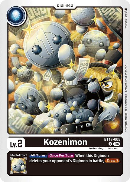 Kozenimon [BT18-005] [Release Special Booster Ver.2.0] | Shuffle n Cut Hobbies & Games