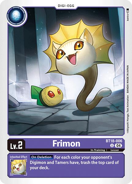 Frimon [BT18-006] [Release Special Booster Ver.2.0] | Shuffle n Cut Hobbies & Games