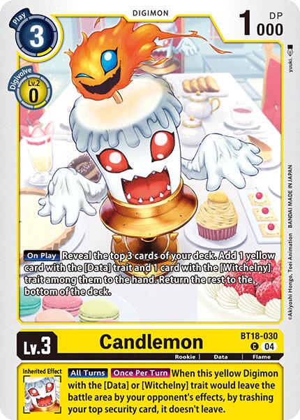 Candlemon [BT18-030] [Release Special Booster Ver.2.0] | Shuffle n Cut Hobbies & Games