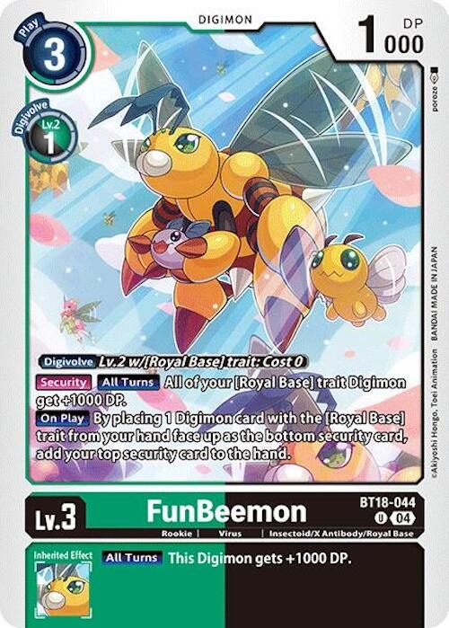 FunBeemon [BT18-044] - BT18-044 [Release Special Booster Ver.2.0] | Shuffle n Cut Hobbies & Games