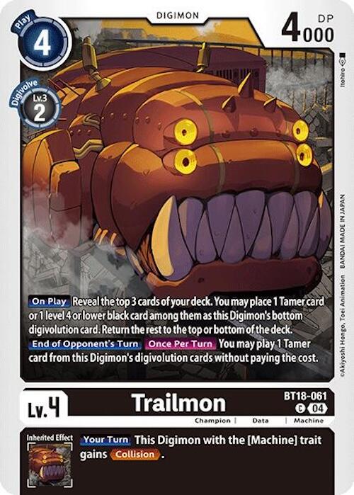 Trailmon [BT18-061] [Release Special Booster Ver.2.0] | Shuffle n Cut Hobbies & Games