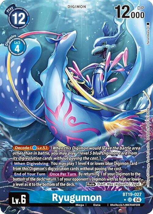Ryugumon [BT19-027] (Alternate Art) [Release Special Booster Ver.2.0] | Shuffle n Cut Hobbies & Games