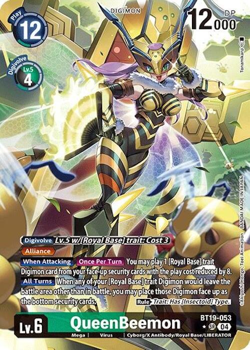 QueenBeemon [BT19-053] (Alternate Art) [Release Special Booster Ver.2.0] | Shuffle n Cut Hobbies & Games