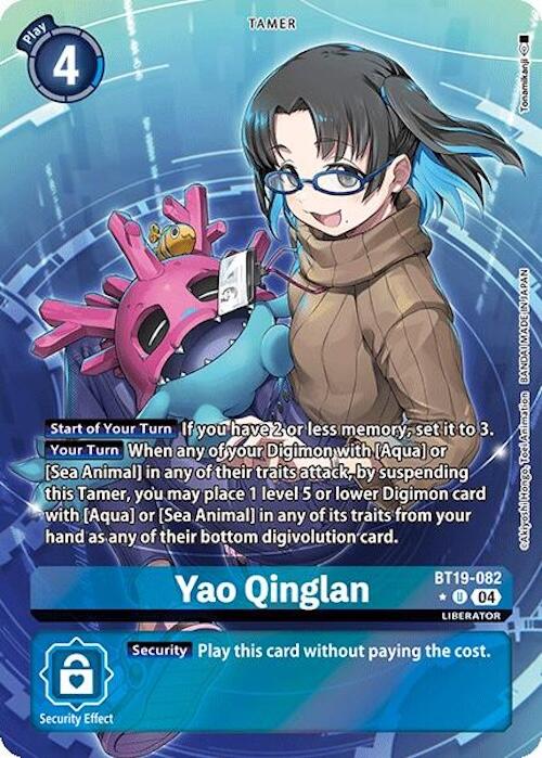 Yao Qinglan [BT19-082] (Alternate Art) [Release Special Booster Ver.2.0] | Shuffle n Cut Hobbies & Games