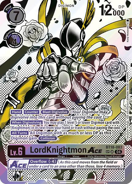 LordKnightmon ACE [BT18-083] (Textured) [Release Special Booster Ver.2.0] | Shuffle n Cut Hobbies & Games