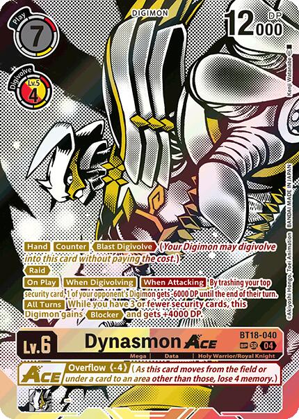 Dynasmon ACE [BT18-040] (Textured) [Release Special Booster Ver.2.0] | Shuffle n Cut Hobbies & Games