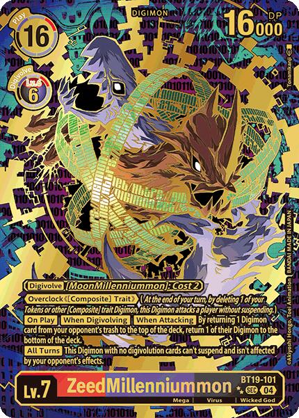 ZeedMillenniummon [BT19-101] (Textured) [Release Special Booster Ver.2.5] | Shuffle n Cut Hobbies & Games