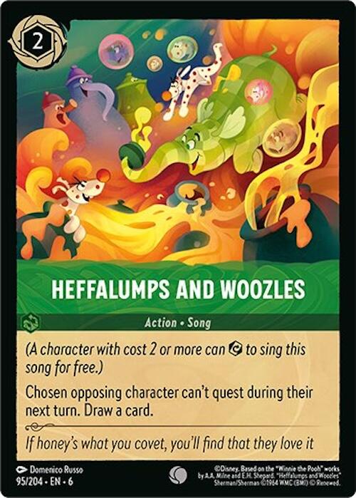 Heffalumps and Woozles (95/204) [Azurite Sea] | Shuffle n Cut Hobbies & Games