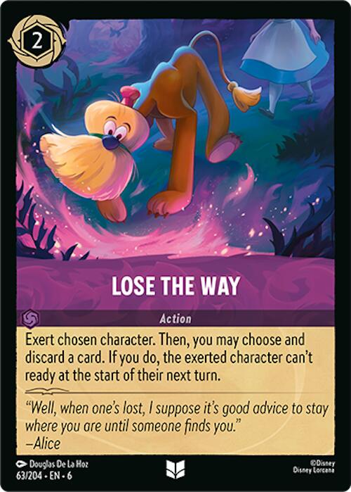 Lose the Way (63/204) [Azurite Sea] | Shuffle n Cut Hobbies & Games