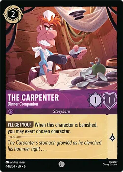 The Carpenter - Dinner Companion (44/204) [Azurite Sea] | Shuffle n Cut Hobbies & Games