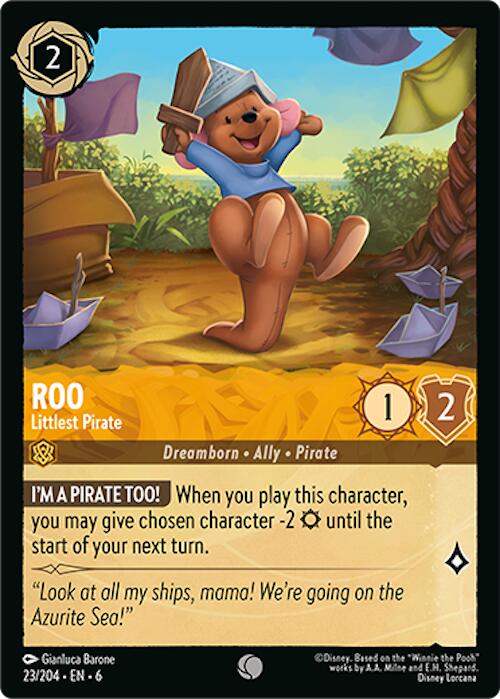 Roo - Littlest Pirate (23/204) [Azurite Sea] | Shuffle n Cut Hobbies & Games