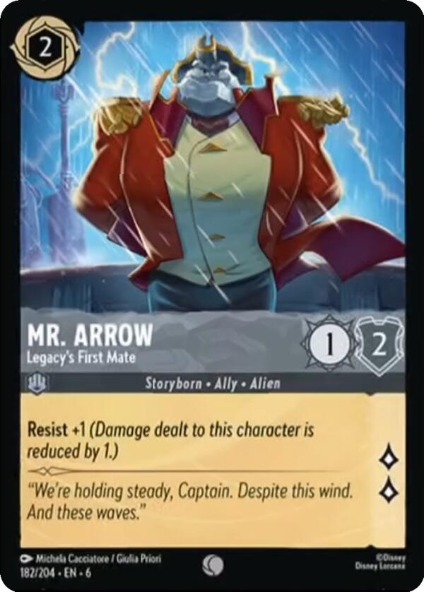 Mr. Arrow - Legacy's First Mate (182/204) [Azurite Sea] | Shuffle n Cut Hobbies & Games