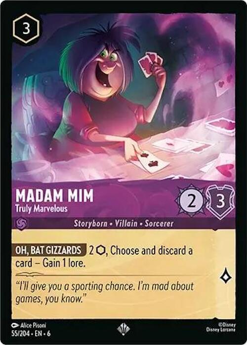 Madam Mim - Truly Marvelous (55/204) [Azurite Sea] | Shuffle n Cut Hobbies & Games
