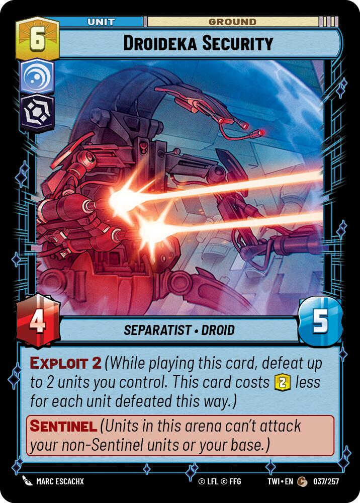 Droideka Security (037/257) (037/257) [Twilight of the Republic] | Shuffle n Cut Hobbies & Games