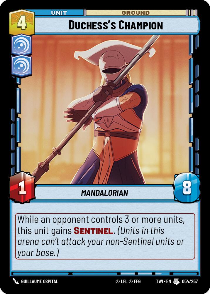 Duchess's Champion (054/257) (054/257) [Twilight of the Republic] | Shuffle n Cut Hobbies & Games