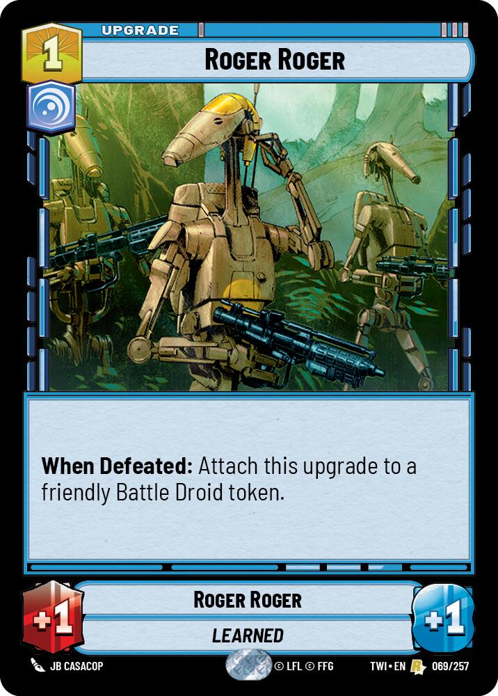 Roger Roger (069/257) (069/257) [Twilight of the Republic] | Shuffle n Cut Hobbies & Games