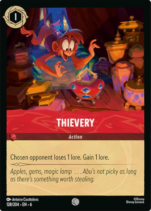 Thievery (128/204) [Azurite Sea] | Shuffle n Cut Hobbies & Games