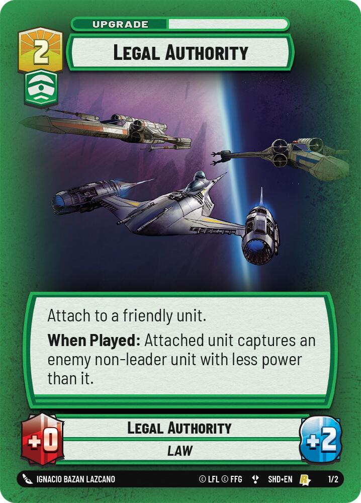 Legal Authority (1/2) (1/2) [Store Showdown Promos] | Shuffle n Cut Hobbies & Games