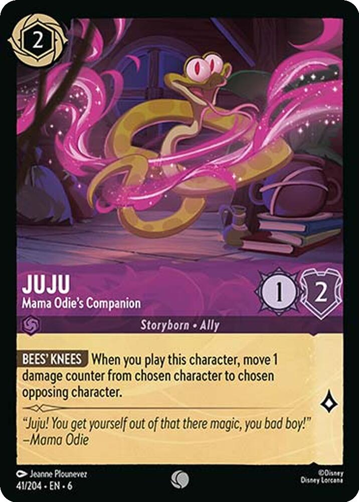 Juju - Mama Odie's Companion (41/204) [Azurite Sea] | Shuffle n Cut Hobbies & Games