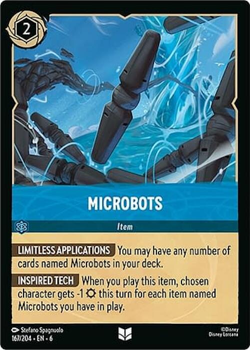 Microbots (167/204) [Azurite Sea] | Shuffle n Cut Hobbies & Games