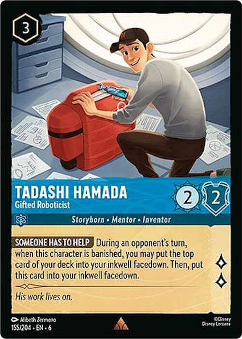 Tadashi Hamada - Gifted Roboticist (155/204) [Azurite Sea] | Shuffle n Cut Hobbies & Games