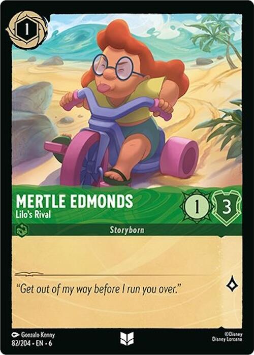Mertle Edmonds - Lilo's Rival (82/204) [Azurite Sea] | Shuffle n Cut Hobbies & Games