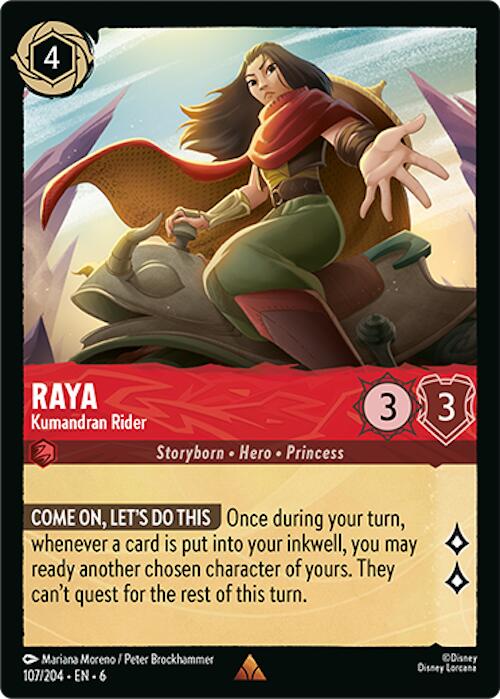 Raya - Kumandran Rider (107/204) [Azurite Sea] | Shuffle n Cut Hobbies & Games