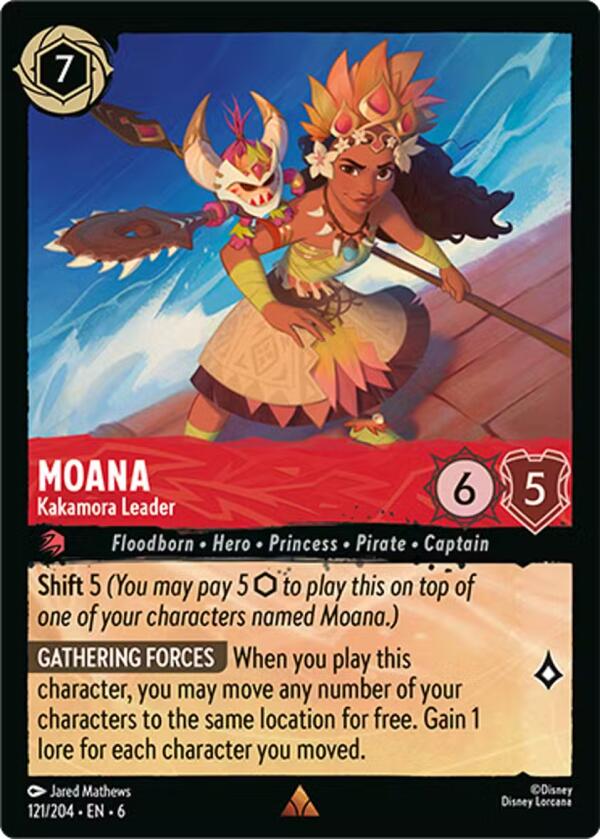 Moana - Kakamora Leader (121/204) [Azurite Sea] | Shuffle n Cut Hobbies & Games