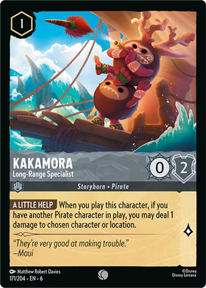 Kakamora - Long-Range Specialist (171/204) [Azurite Sea] | Shuffle n Cut Hobbies & Games