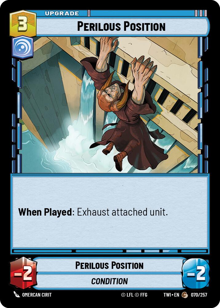 Perilous Position (070/257) (070/257) [Twilight of the Republic] | Shuffle n Cut Hobbies & Games