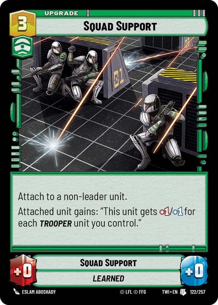 Squad Support (122/257) (122/257) [Twilight of the Republic] | Shuffle n Cut Hobbies & Games