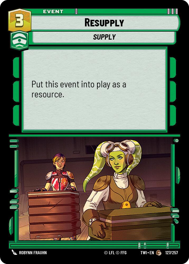 Resupply (127/257) (127/257) [Twilight of the Republic] | Shuffle n Cut Hobbies & Games