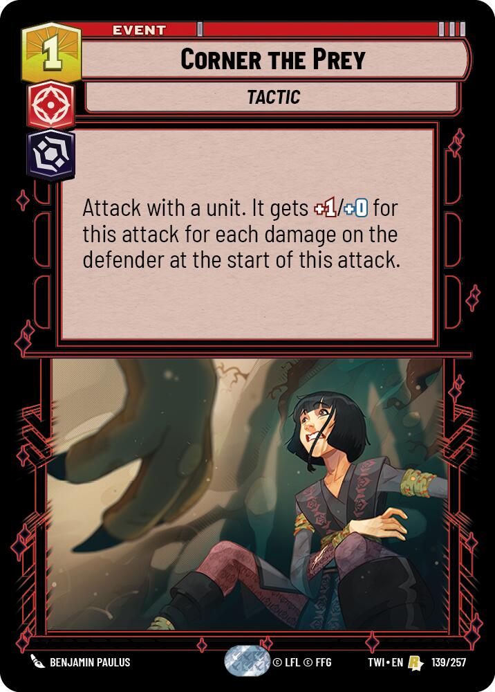 Corner the Prey (139/257) (139/257) [Twilight of the Republic] | Shuffle n Cut Hobbies & Games