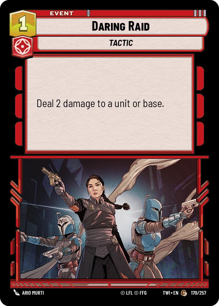 Daring Raid (170/257) (170/257) [Twilight of the Republic] | Shuffle n Cut Hobbies & Games