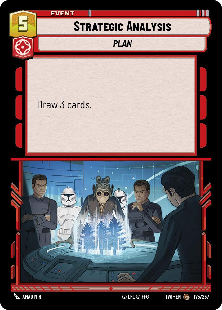 Strategic Analysis (175/257) (175/257) [Twilight of the Republic] | Shuffle n Cut Hobbies & Games