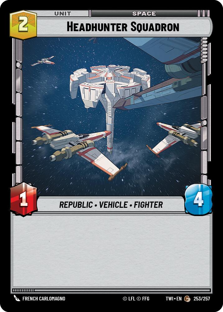 Headhunter Squadron (253/257) (253/257) [Twilight of the Republic] | Shuffle n Cut Hobbies & Games