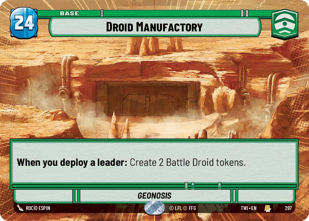Droid Manufactory (297) (Hyperspace) (297) [Twilight of the Republic] | Shuffle n Cut Hobbies & Games