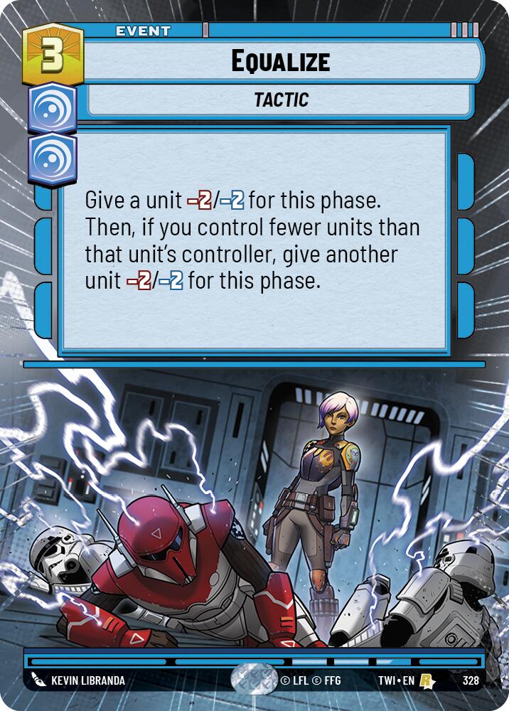 Equalize (328) (Hyperspace) (328) [Twilight of the Republic] | Shuffle n Cut Hobbies & Games