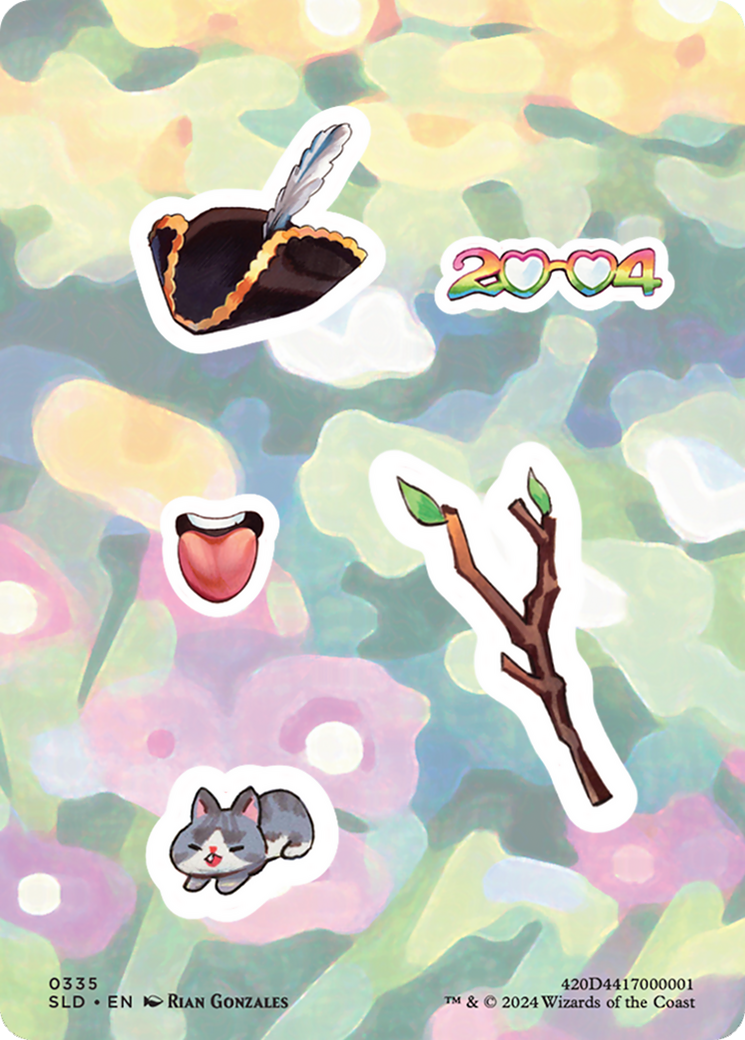 Sticker Sheet (0335) [Secret Lair Drop Series] | Shuffle n Cut Hobbies & Games