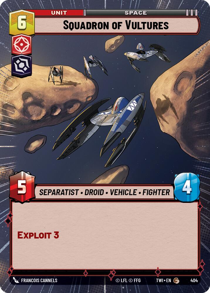 Squadron of Vultures (404) (Hyperspace) (404) [Twilight of the Republic] | Shuffle n Cut Hobbies & Games