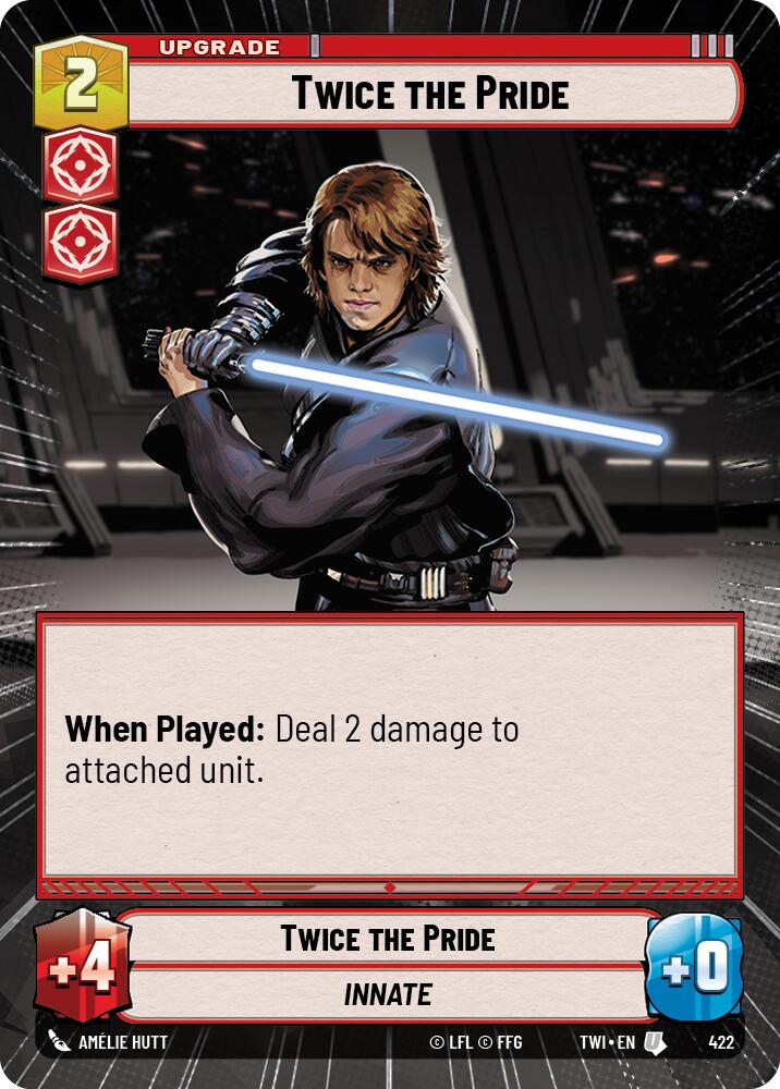 Twice the Pride (422) (Hyperspace) (422) [Twilight of the Republic] | Shuffle n Cut Hobbies & Games