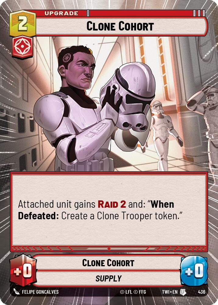 Clone Cohort (436) (Hyperspace) (436) [Twilight of the Republic] | Shuffle n Cut Hobbies & Games