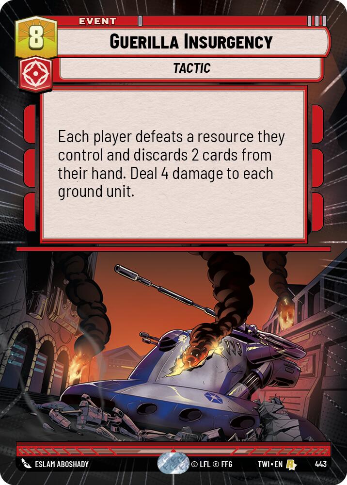Guerilla Insurgency (443) (Hyperspace) (443) [Twilight of the Republic] | Shuffle n Cut Hobbies & Games