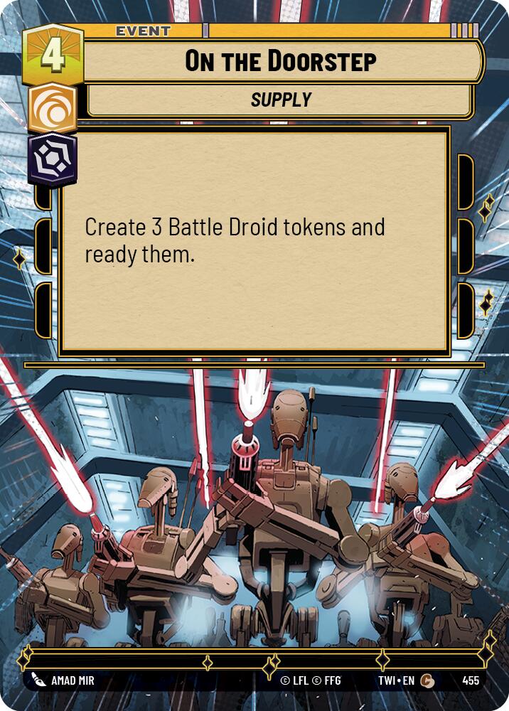 On the Doorstep (455) (Hyperspace) (455) [Twilight of the Republic] | Shuffle n Cut Hobbies & Games