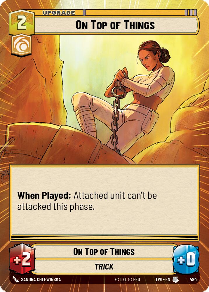 On Top of Things (484) (Hyperspace) (484) [Twilight of the Republic] | Shuffle n Cut Hobbies & Games