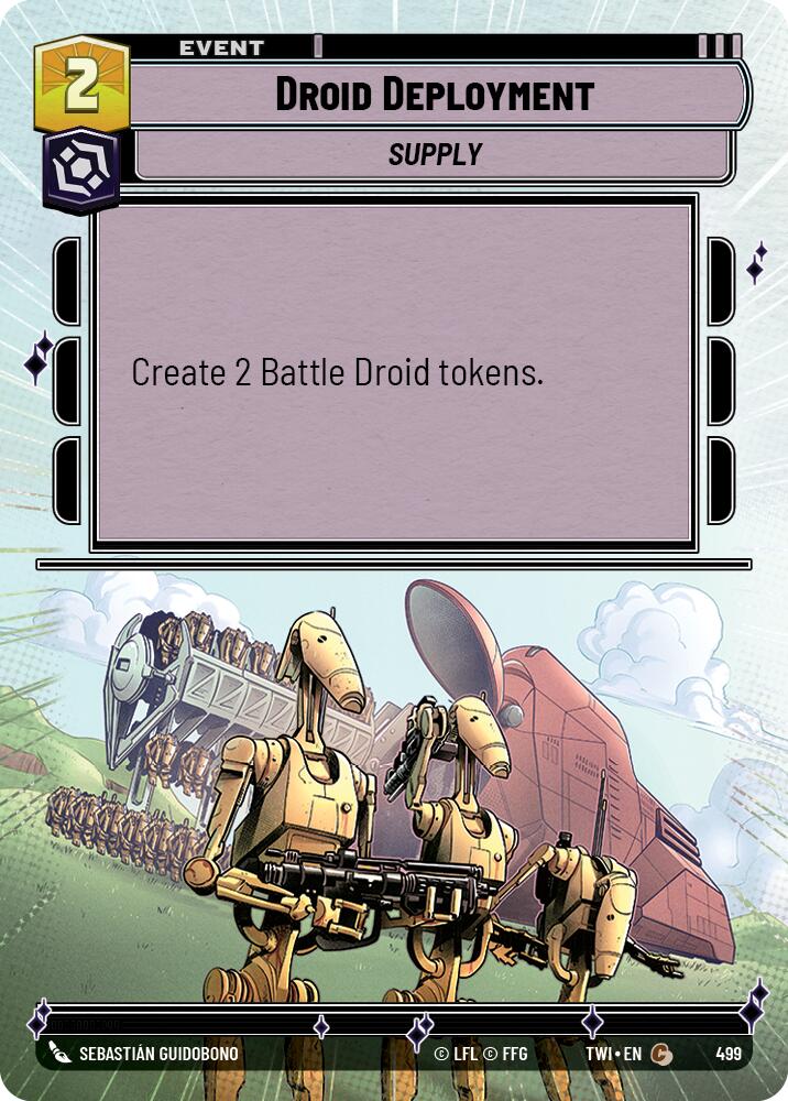 Droid Deployment (499) (Hyperspace) (499) [Twilight of the Republic] | Shuffle n Cut Hobbies & Games