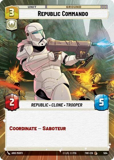 Republic Commando (504) (Hyperspace) (504) [Twilight of the Republic] | Shuffle n Cut Hobbies & Games