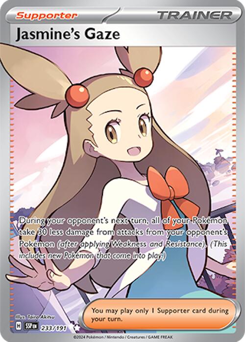 Jasmine's Gaze (233/191) [Scarlet & Violet: Surging Sparks] | Shuffle n Cut Hobbies & Games